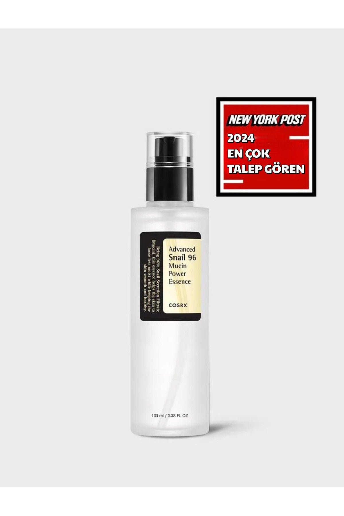 Advanced Snail 96 Mucin Power Essence 100ml - Salyangoz Özlü Nemlendirici ve Besleyici Esans